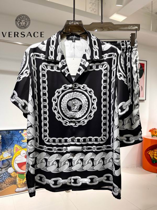 Versace Shirt & Shorts Set ID:20250801-178